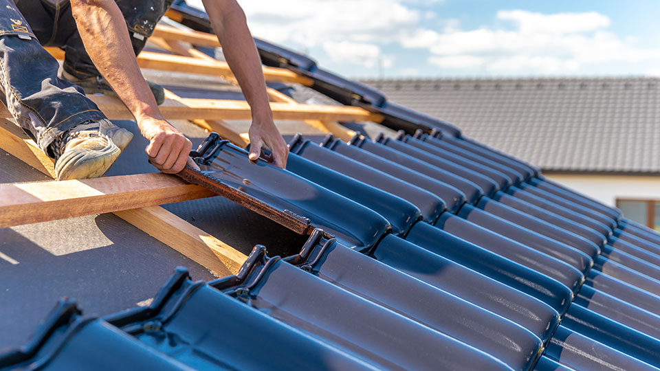 storm damaged roof